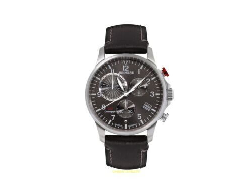 Junkers Fliegerchrono 6892-2 Worldtimer Stoppfunktion Datum 10atm Weiltzeit - 第 1/1 張圖片