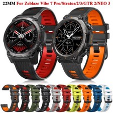 Strap For Zeblaze Vibe 7 Pro Watch Band Stratos 2/3 Beyond GTR Btalk 2 Lite Swim