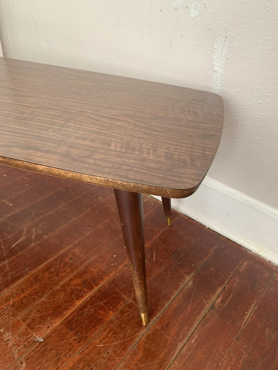 Vintage Mid Century Modern Coffee Table Retro 1960 s Formica Top
