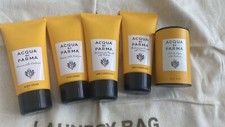 acqua di parma 2 body cream 75 ml each, 2 hair conditioner 2.5 fl oz, bath salts