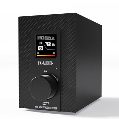 FX-AUDIO DS07 Fully Balanced Audio Decoder ES9068A+XMOS Bluetooth 5.1 5W tp1