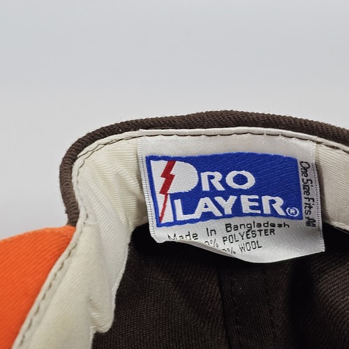 Cappello snapback vintage Cleveland Browns giocatore professionista ricamato fattura e logo RARO - Foto 4 di 6