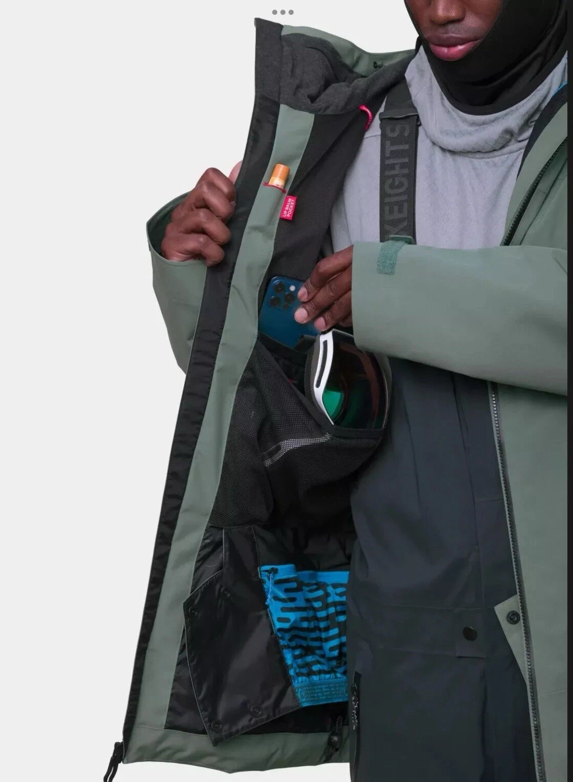 686 gore-tex hydrastash sync snow ski jacket