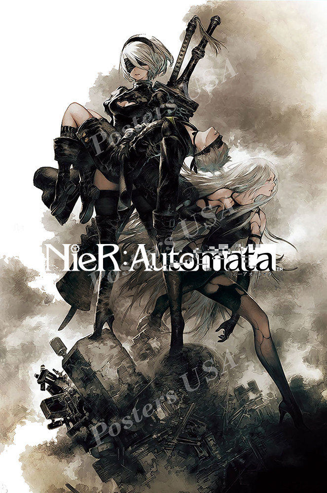 Nier Automata PS4 XBOX ONE Premium POSTER MADE IN USA OTH737 | eBay