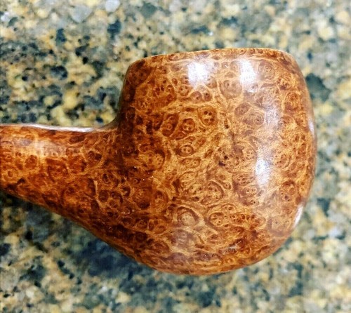Pipa de burla exótica brezo fabricación madera brezo ebauchon M/MF pipa para fumar madera - Imagen 9 de 11