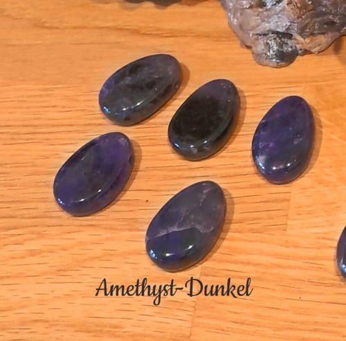Amethyst Anhänger, Tropfenform, A-Qualität, versch. Varianten - Bild 2 von 4