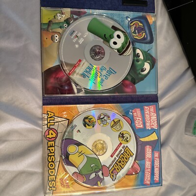 Veggie Tales: The Bumblyburg Super-Hero Value Pack (DVD, 2004, 4
