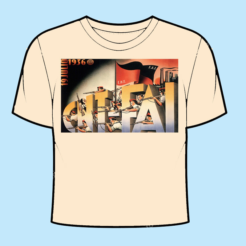 CAMISETA NATURAL CNT-FAI