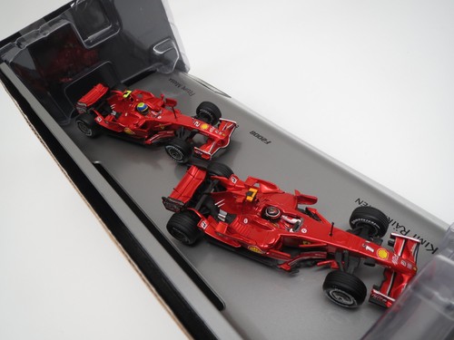 Hotwheels L8784 F1 Constructor's Champions 2008 #1/#2 Raikkonen/Massa) 1:43 IMBALLO ORIGINALE - Foto 19 di 24