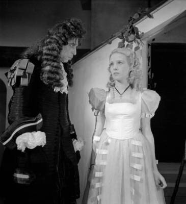 Louis Jouvet And Madeleine Ozeray In Lecole Des Femmes 1936 OLD PHOTO
