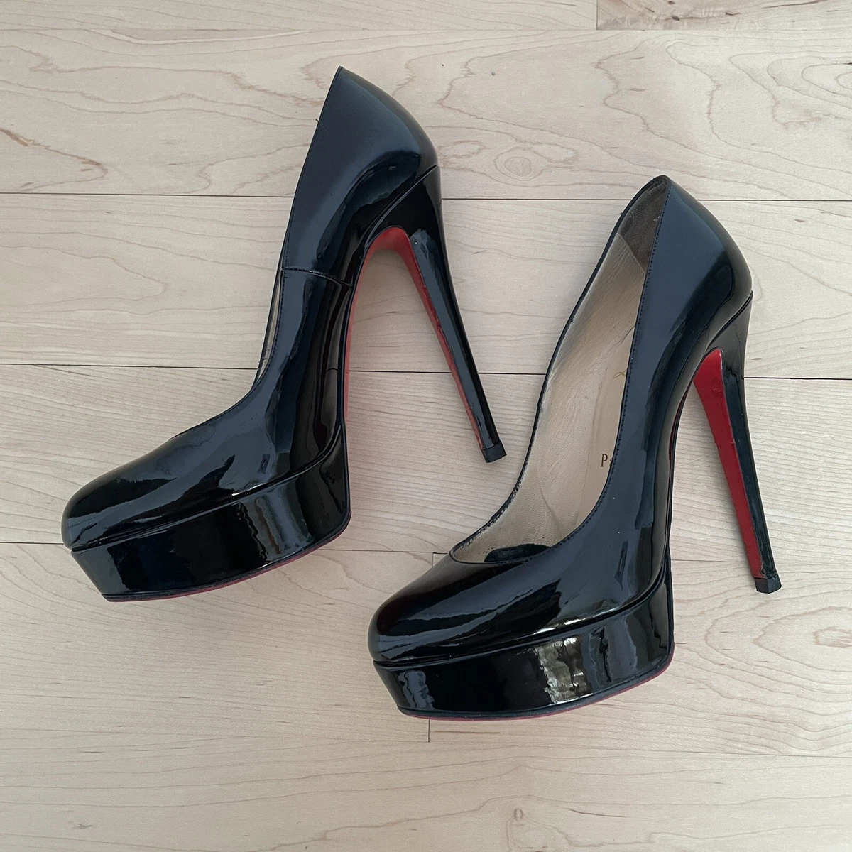 Christian Louboutin Bianca Pumps - Matte Black