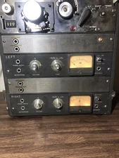 Akai Stereo Tube Preamp Analog Tape Recording Machine Mic Pre Set Vintage READ