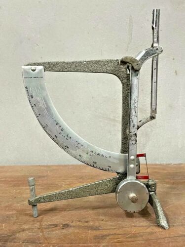 OLD VINTAGE RARE LETTER BALANCE WEIGHT MEASURING PENDULUM SWING METAL SCALE 500G - Picture 1 of 12