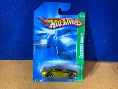 N9-89 HOT WHEELS TREASURE HUNT - FORD MUSTANG GT - 2008 - GOLD