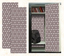 Deluxe Magnetic Locker Wallpaper Made in USA - Pack of 2 Rolls - vr57 