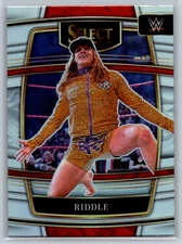 Matt Riddle 2022 Panini Select WWE Concourse Silver Prizm #36