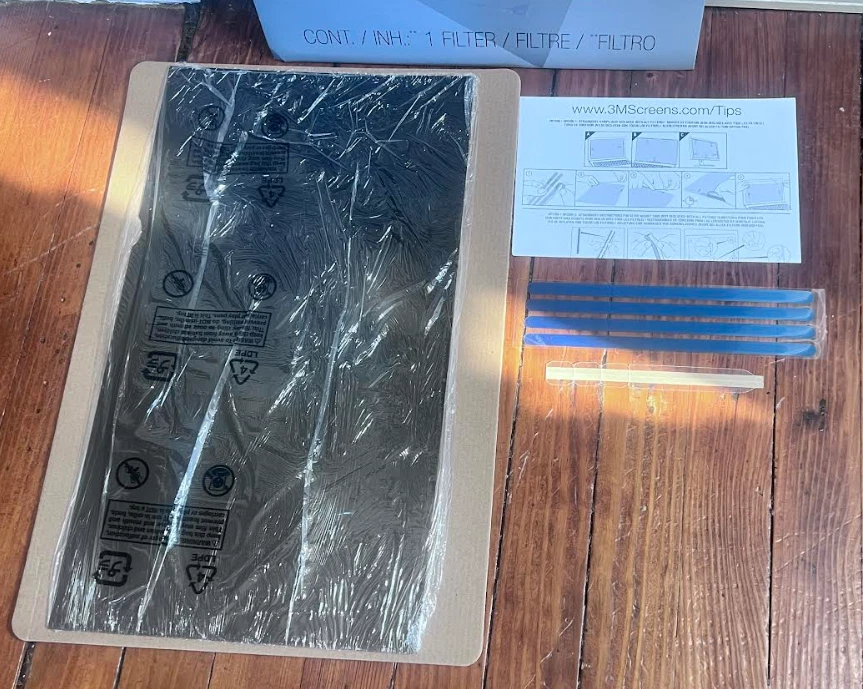 3M Privacy Filter for 20" Widescreen Monitor, (PF200W9B) - Image 2 of 4