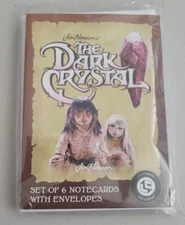 The Dark Crystal Notecards Set of 6 With Envelopes Loot Crate Exclusive - New
