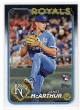 2024 Topps Series 2 James McArthur 434 Rookie Kansas City Royals
