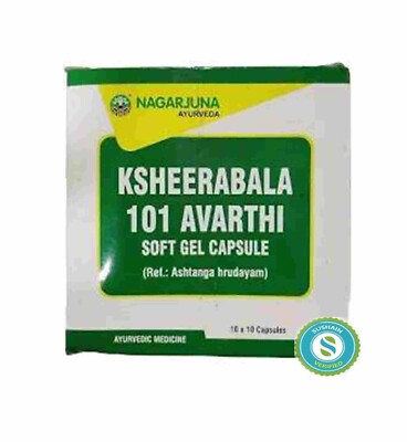 KSHEERABALA  101  AAVARTHI  CAPSULES  NAGARJUNA