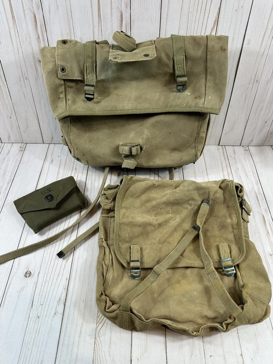 WWII USMC DQP M41 M1941 Field Pack WW2 Original Khaki