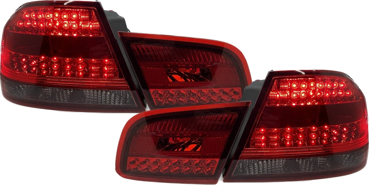 Gethorey 2pcs Tail Light Left Right Side Red Lens Black Housing 並行輸入品 Series 2⁄3 E-Type Rear Light Assembly Left Hand Red⁄Orange