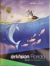 Grade 4 Envision Florida B.E.S.T. Mathematics Student Edition Volume 1 2023 BEST