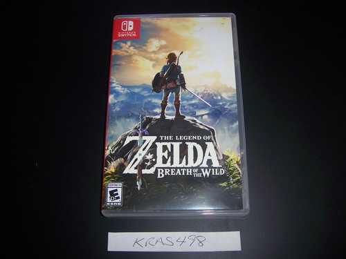 Replacement Case Legend Of Zelda Breath Of The Wild Nintendo Switch Box Original Ebay