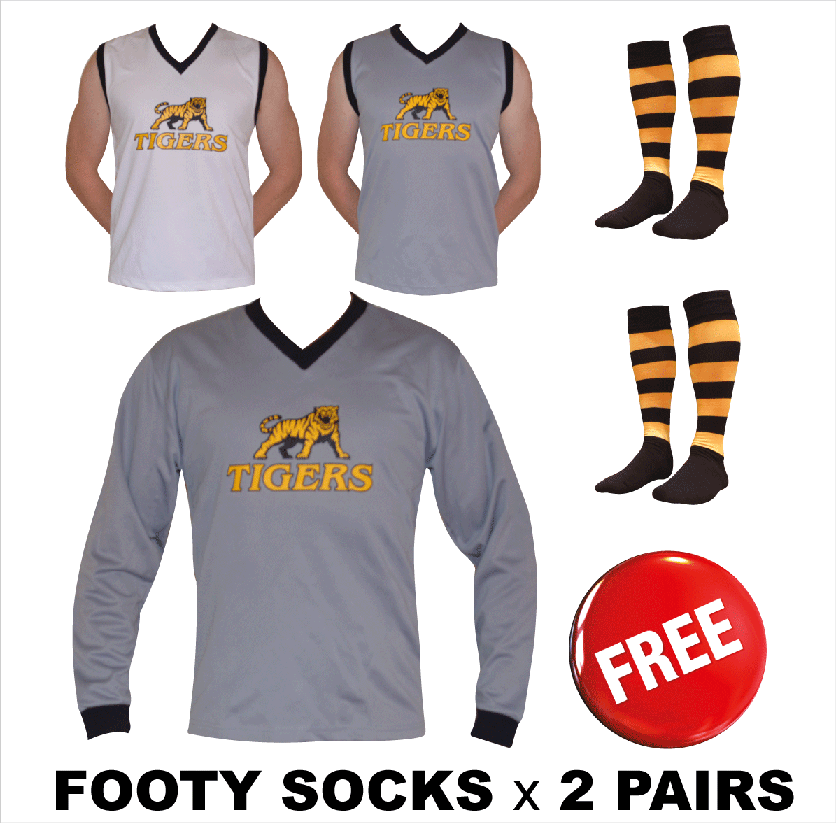 Socks (2 pairs) Richmond Socks (2 pairs) Richmond