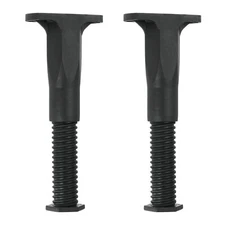 2 Pcs Adjustable Bed Frame Support Legs, 4 Inch Bed Center Slat Support Leg