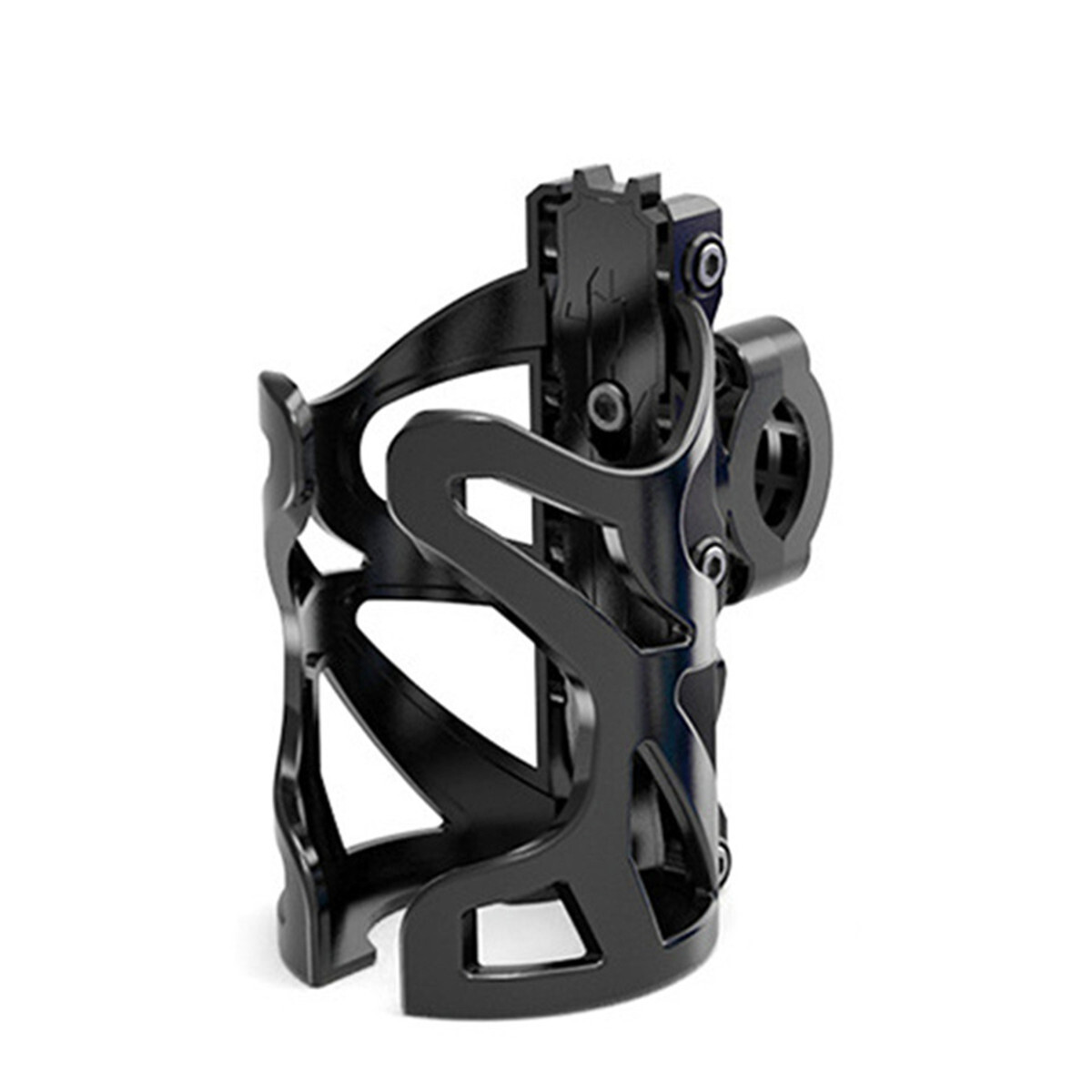 Motorcycle Handlebar Mount Drink Holder Motorbike Water Bottle Cup Stand Black