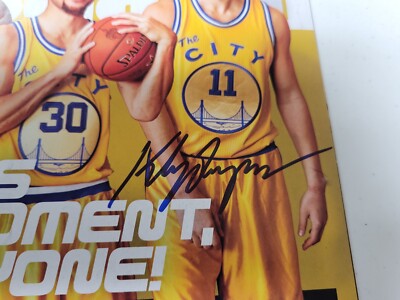 Klay Thompson Signed SI Sports Illustrated Mag 3/7/16 Beckett Auto