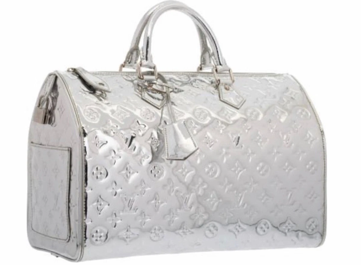 Louis Vuitton Silver Miroir Speedy 35 | eBay