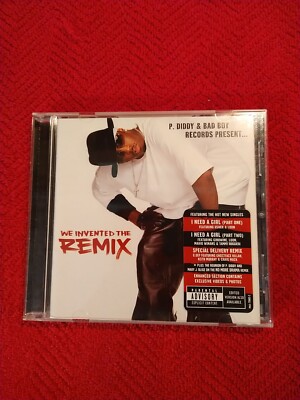We Invented the Remix [PA] by Diddy (CD, May-2005, Bad Boy, With Hype Sticker)