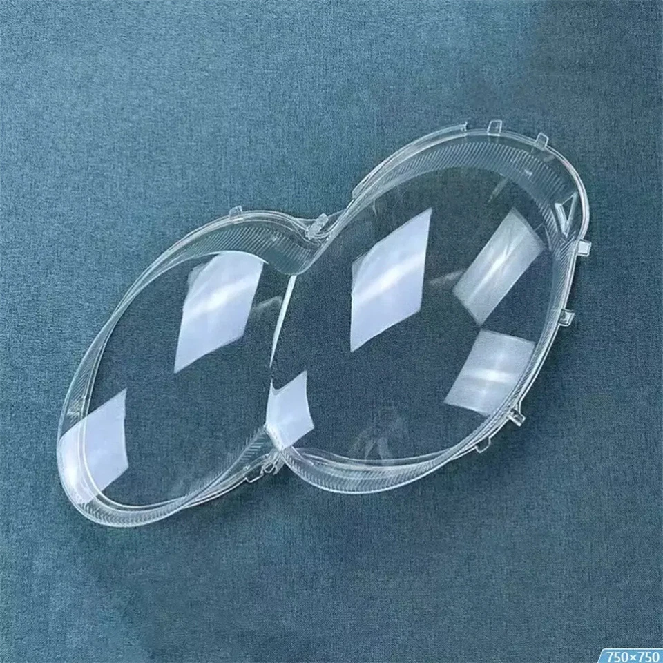 2x Front Headlight Lens Cover for 2003-2008 Mercedes-Benz W230 SL500 SL600 LH+RH Foto 3 de 4