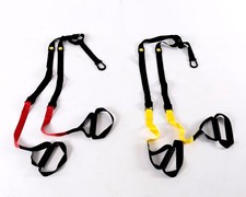 TRX Gym body weight training bands strength hanging suspension exercise straps
