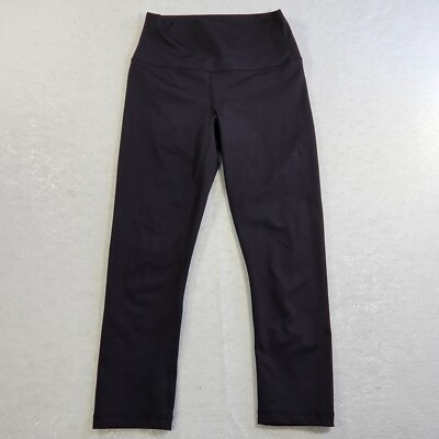 NUDE TECH Leggings Womens Small Black Capri Crop Athletic Athleisure Yoga Gym