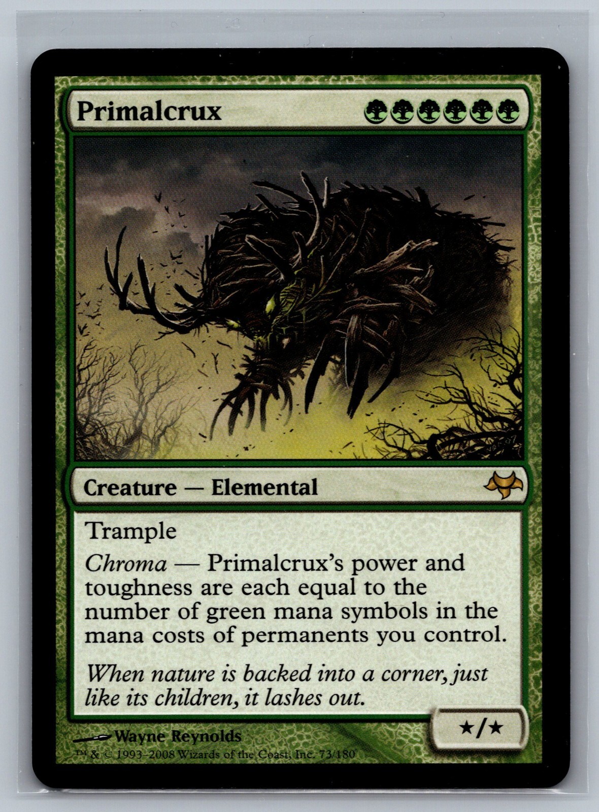 Magic The Gathering Eventide Primalcrux #73/180 MTG TCG CCG