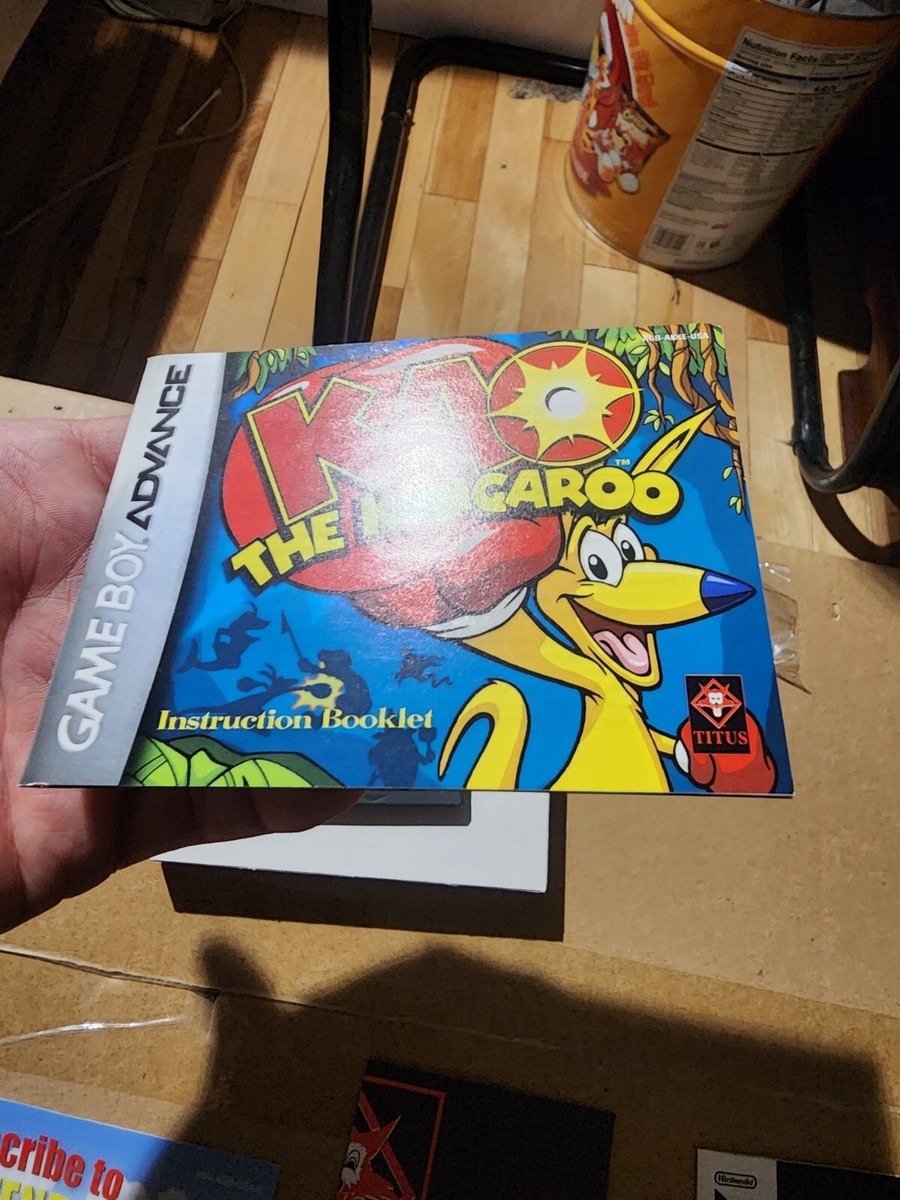 Kao the Kangaroo (Nintendo Game Boy Advance, 2001) for sale online