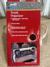 On The Road Trunk Organizer black nylon trunk accessory