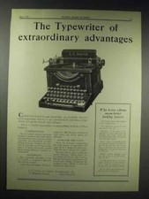 1929 LC Smith & Corona Typewriter Ad - Advantages thumbnail
