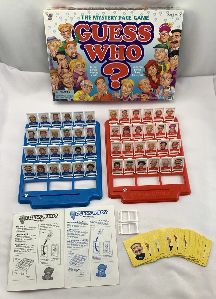 25+ Guess Who? Contemporary Manufacture Board Games for sale