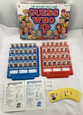 1998 Guess Who Game by Milton Bradley Complete in Very Good Condition FREE SHIP