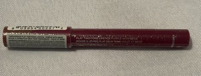 Avon the face shop flat two tone Lipstick purple with beige