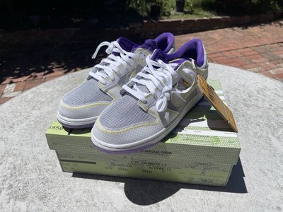 Nike Union La x Dunk Low Passport Pack Court Purple, Size 12, DJ9649-500