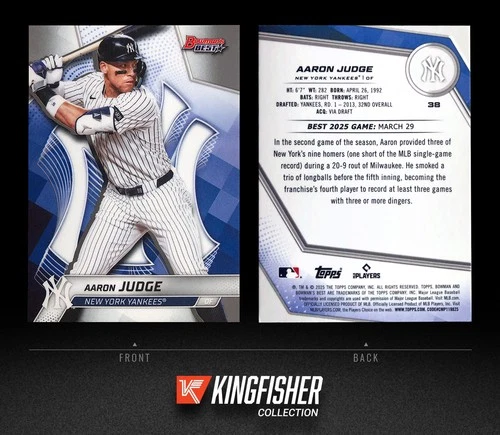 Aaron Judge 2025 Bowman Aaron Judge #38