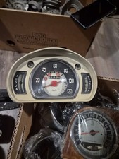 Fiat 600 D era instrument counter odometer original watch frame
