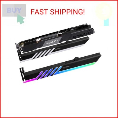 upHere 5V 3-pin Addressable RGB Graphics Card GPU Brace Support Holder,Support V
