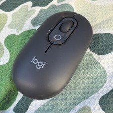 Logitech POP Mouse,Bluetooth Mouse with Customizable Emojis, Graphite