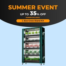 Mars Hydro Grow Rack 6 Livelli + Illuminazione LED e Tenda Grow Riflettente